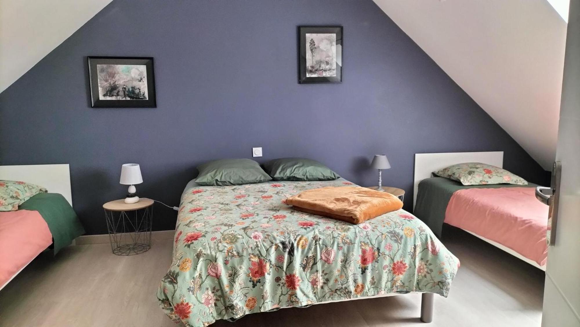 Chez Nadine Bed & Breakfast Valframbert Bagian luar foto